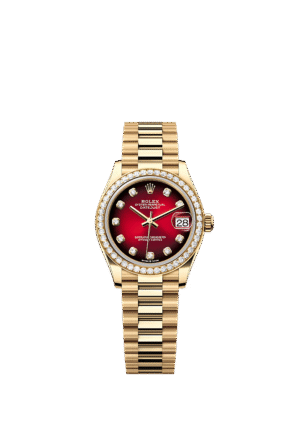 أويستر، ٣١ مم، من الذهب الأصفر والألماس الرقم المرجعي 278288RBR