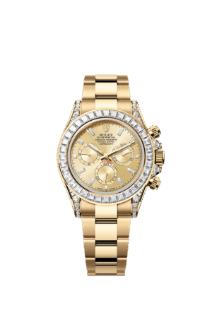 أويستر، ٤٠ مم، من الذهب الأصفر والألماس  الرقم المرجعي 126598TBR