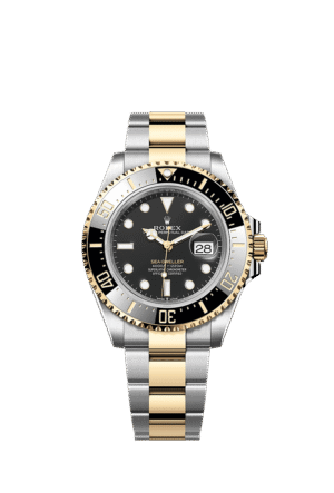 أويستر، ٤٣ مم، من فولاذ أويستر ستيل والذهب الأصفر  الرقم المرجعي 126603