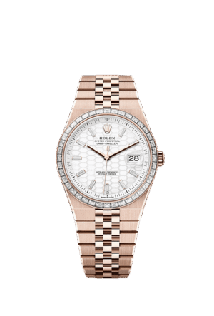 أويستر، ٤٠ مم، من ذهب إيفروز والألماس الرقم المرجعي 127385TBR