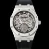 تطلق AP ساعة Royal Oak Series AP الأوتوماتيكية الهيكلية التوربيون العائمة الأوتوماتيكية. حركة توربيون ذاتية التعبئة كاليبر 2972 ​​تم تطويرها ذاتيًا
