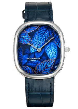 مجموعة Golden Ellipse من ساعات Patek Philippe البيضاوية