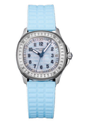 ساعة نسائية ميكانيكية من سلسلة Patek Philippe AQUANAUT