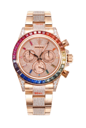 رولكس رينبو سيركل دايتونا تحلق فوق قوس قزح