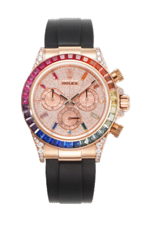 رولكس رينبو سيركل دايتونا تحلق فوق قوس قزح